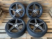 Axxion AX7 Sommer Schwarz 245/40 19 Zoll Allwetterreifen BMW X1 X2 Mini Countryman Audi A8 4E A6 4G VW Phaeton Tiguan Mercedes CL215 E Klasse W213 Coupe Cabrio R1EC S Klasse W220 5x112 5/112 ET45 Hessen - Rodgau Vorschau