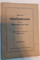 Karte des Mittellandkanals + Wasserweges Elbe- Berlin Mecklenburg-Strelitz - Landkreis - Neustrelitz Vorschau