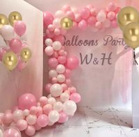 100x Ballons Girlande Ballonbogen Hochzeit Baby Shower Party Deko Hessen - Bebra Vorschau