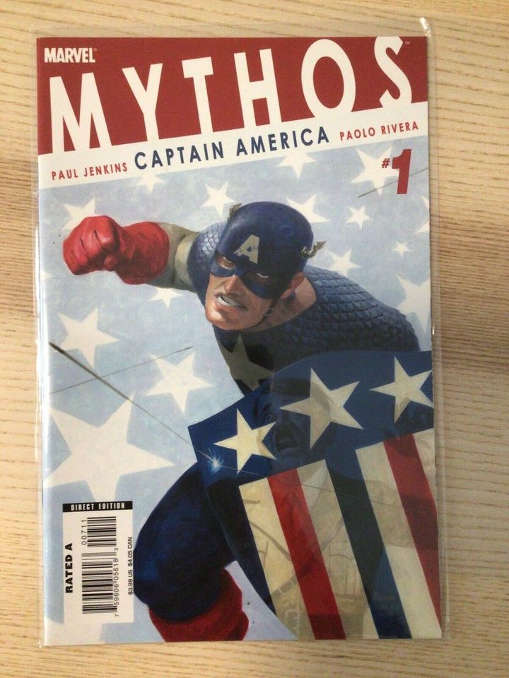 Captain America: Mythos (ONE-SHOT) Origin Retold   Marvel Comic in Hamburg