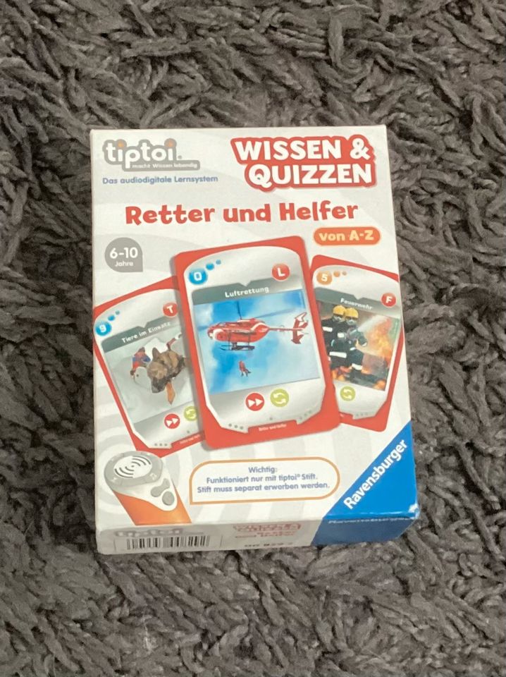 tiptoi Puzzle: Im Einsatz + Wissen&Qizzen: Retter u. Helfer in Rohrdorf