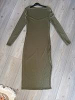 Langes Kleid langarm Gr M khaki Hessen - Offenbach Vorschau