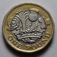 One Pound Münze 2016, 1 Pfund Großbritannien Elizabeth II München - Milbertshofen - Am Hart Vorschau