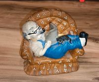 keramik figur opa im Sessel geschenk Idee vatertag männertag Baden-Württemberg - Stockach Vorschau