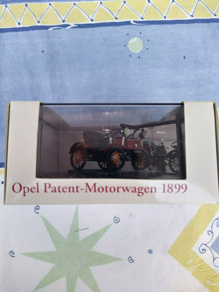 Modellauto Opel Patent-Motorwagen, System Lutzmann 1899 Sonderedi in Rüsselsheim