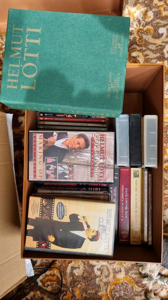 Helmut Lotti Sammlung CDs VHS DVDs in Graben-Neudorf