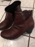 Sylvine bequeme Stiefel Stiefeletten Gr.41 Bordeaux Brandenburg - Bestensee Vorschau