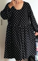 Ms mode Kleid Gr  xl/48, schwarz/weiß Niedersachsen - Aurich Vorschau