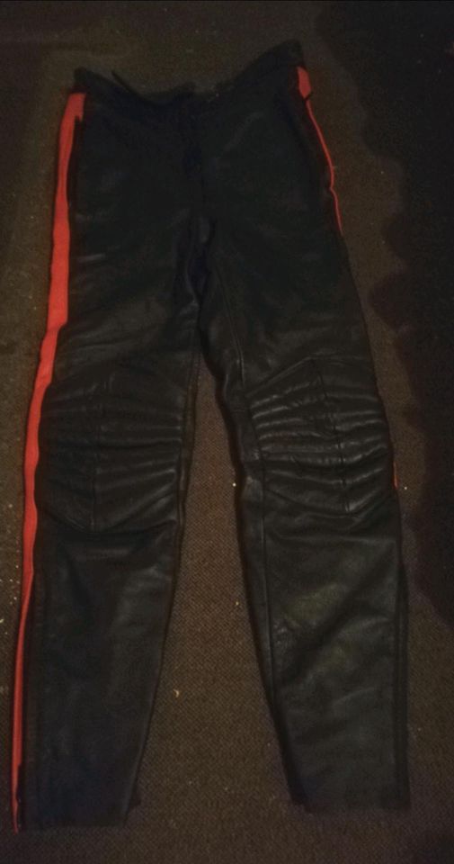 Motorrad Leder Kombi Anzug Jacke Hose 38 in Leverkusen