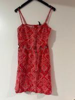 H&M Divided Sommerkleid rot weiß Paisley Muster 38 Cut Outs Kleid Schleswig-Holstein - Eckernförde Vorschau