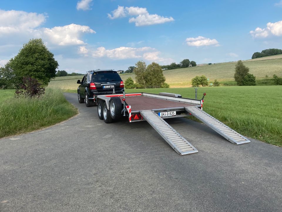 Autotransporter,Autotrailer,Platau,Mietanhänger,Anhänger,Verleih in Buchholz (Westerwald)