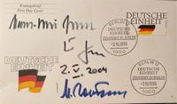 Michail Gorbatschow, Helmut Kohl, Genscher, Original Autogramm Duisburg - Duisburg-Mitte Vorschau