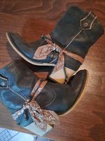 Stiefel / Schuhe mit Band (Gr.41) Western / Cowboy Stil / Leder Bayern - Weiden (Oberpfalz) Vorschau