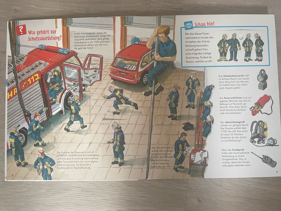 Was ist was, Feuerwehr Buch, wie neu in Halberstadt