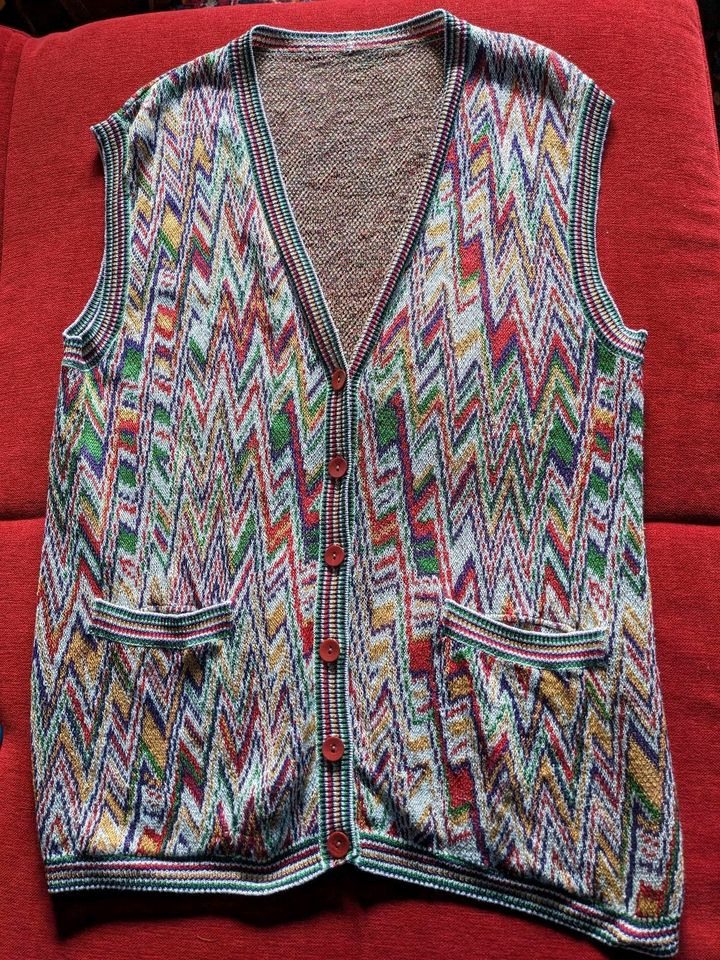 Original Missoni Sport Strick Weste Vintage, L in Frankfurt am Main