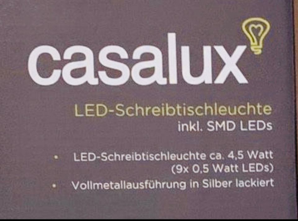 CASALUX Home Office Schreibtisch oder Tisch Leuchte NEU! in Dortmund