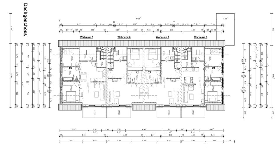 Wohnen am Wasser! Neubau OG-Wohnung Nr. 5 mit Balkon in zentraler, ruhiger Wohnlage! in Hinte