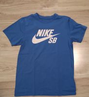 Nike SB Logo Dri Fit T-Shirt Shirt kurzarm S blau Niedersachsen - Moormerland Vorschau