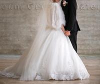 Hochzeitskleid Brautkleid Standesamt Hochzeit Prinzessin Gr.36/38 Bayern - Dittelbrunn Vorschau