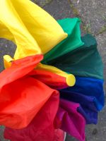 Regenbogen Regenschirm klein - DEFEKT: Upcycling, Reperatur Köln - Vingst Vorschau