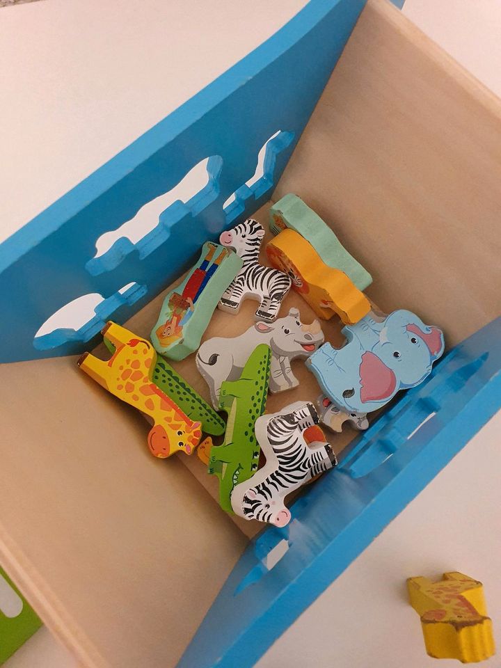Holzspielzeug Activity Würfel Arche Noah Babyspielzeug in Westendorf b Kaufbeuren