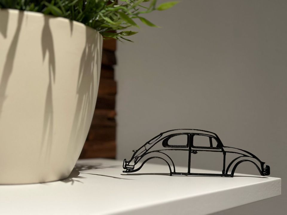 Dekoration Line Art Auto Silhouette verschiedene Modelle in