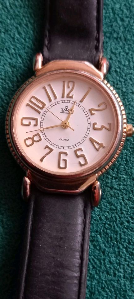 MEISTER-ANKER Quartz Uhr Armbanduhr Leder Armband in Hamburg