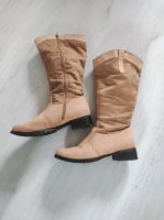 Damen - Stiefel - Cowboy - Gr.40 - braun - vegan - Bonprix Schleswig-Holstein - Mittelangeln Vorschau