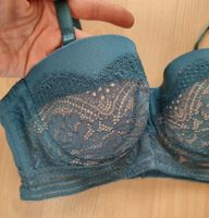 Hunkemöller BH Bustier bra balconette 80C Blau Top Zustand Saarland - Völklingen Vorschau