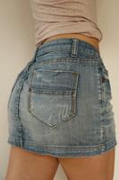 Hellblauer süßer vintage Jeansrock mit coolen Details Baden-Württemberg - Konstanz Vorschau