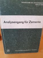 Fachbuch Analysengang für Zemente Nordrhein-Westfalen - Niederkassel Vorschau