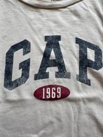 T-Shirt GAP Gr. S Creme mit Schriftzug locker Nordrhein-Westfalen - Hemer Vorschau