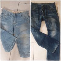 2 Mustang Hose lang und kurz Herren Größe Jeans Sachsen-Anhalt - Magdeburg Vorschau