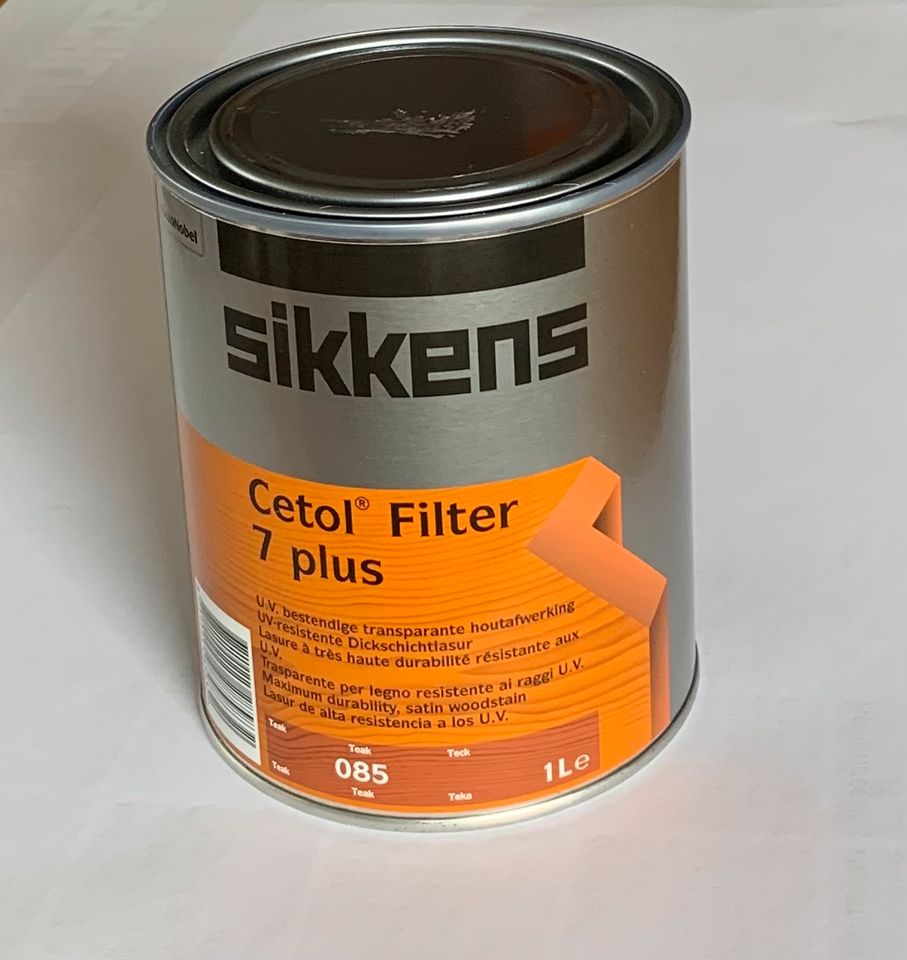 SIKKENS CETOL FILTER 7 PLUS 1 L TEAK in Templin