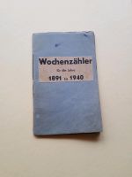 Wochenzähler 1891 bis 1940 Bayern - Pfakofen Vorschau