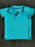 Poloshirt mit Kragen von h&m Größe 74 blau Niedersachsen - Bassum Vorschau