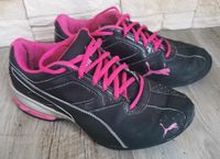 Puma Sneaker Gr. 37,5 Sportschuhe Turnschuhe schwarz pink Mecklenburg-Strelitz - Landkreis - Neustrelitz Vorschau