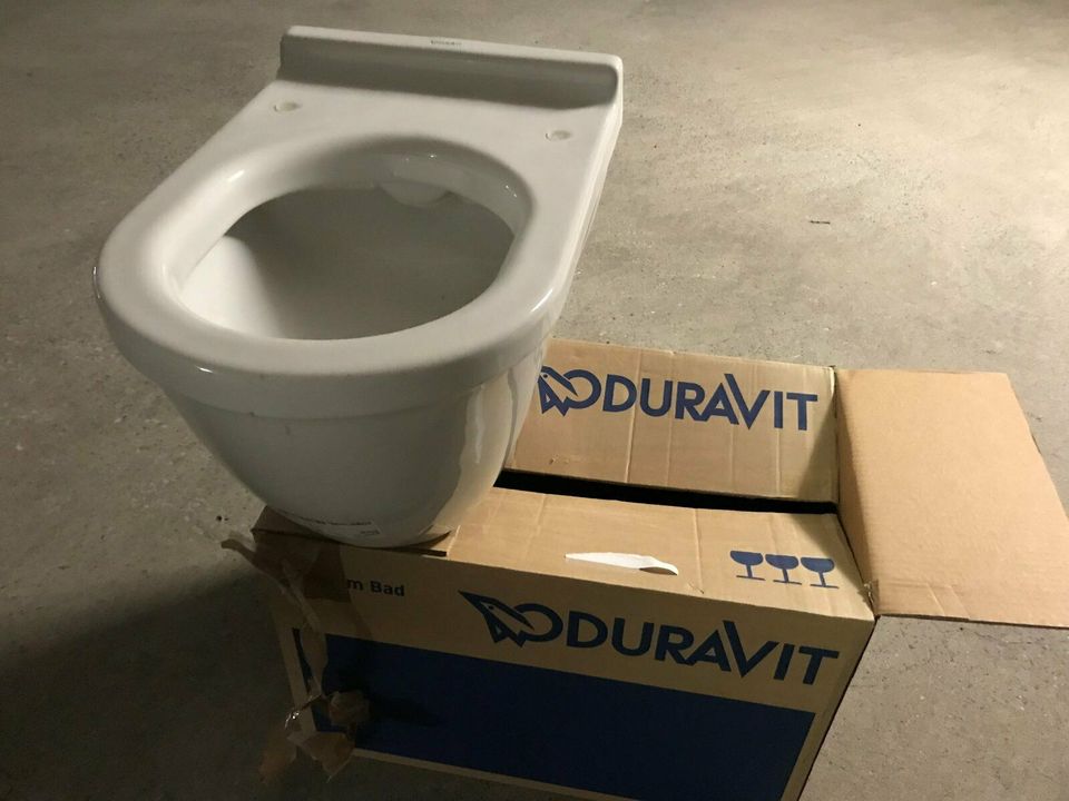 Duravit "Starck 3" Wand-WC Tiefspül-WC wandhängend in Frankfurt am Main