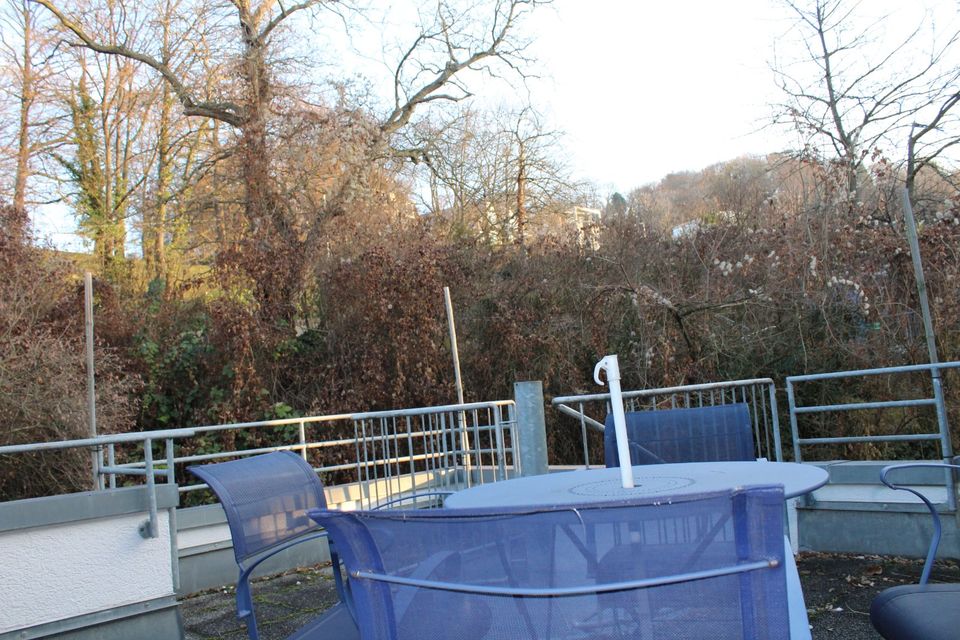 Großartige DG-Wohnung. Balkon. Dachterrasse-Spektakuläre Aussicht in Stuttgart