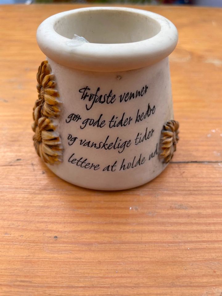 Teelicht-Halter als Deko oder Geschenk in Mainz