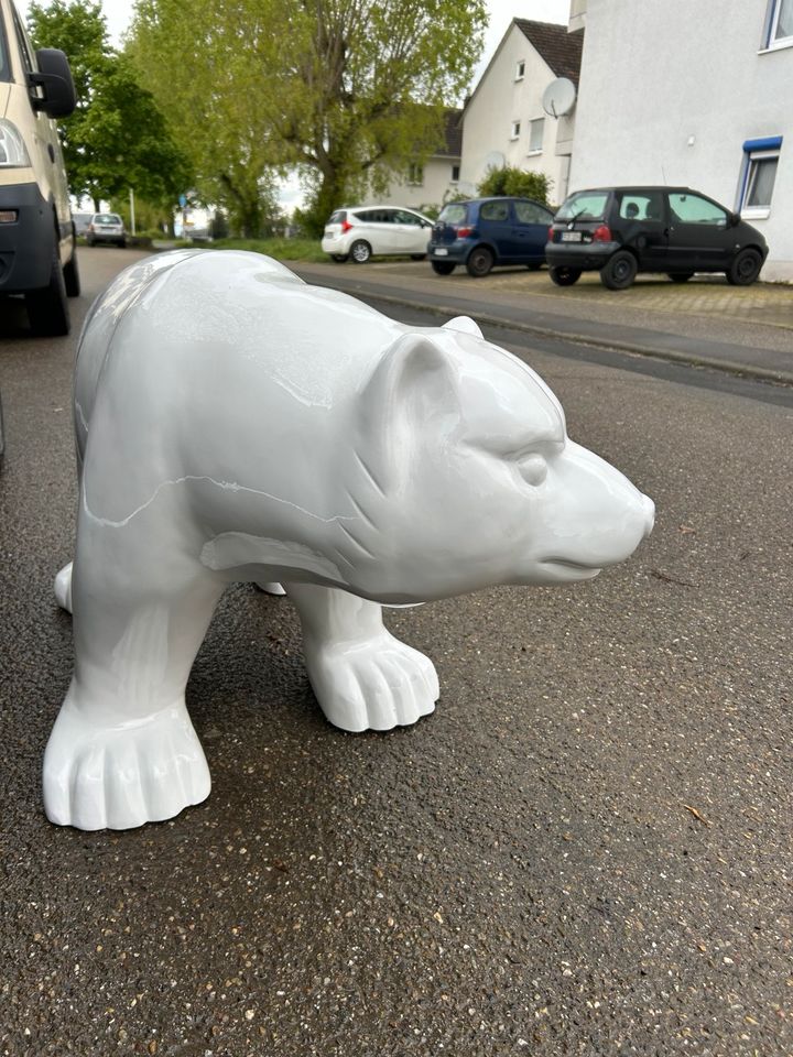 Eisbär  Knut Deko Skulptur Tiere in Herbolzheim