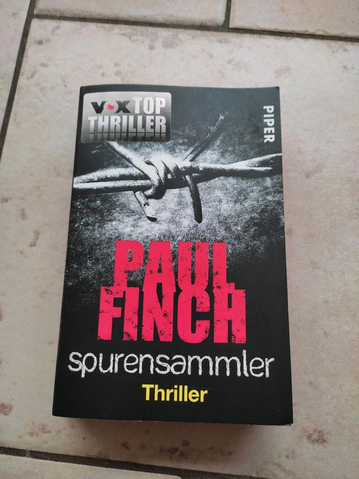 Thriller, Paul Finch, Spurensammler in Ochtrup