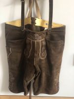 Alte Meindl Lederhose mit Trägern Gr.60 Bayern - Bad Aibling Vorschau