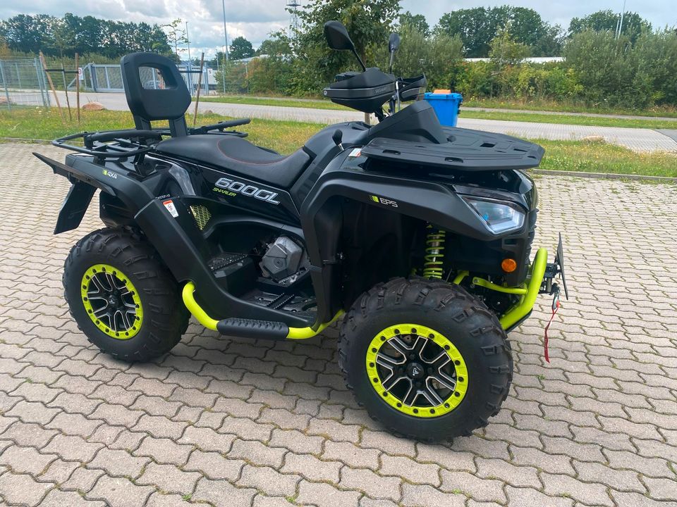 Segway Snarler 600 GL-F LOF - schwarz / grün - MY2024 - Quad ATV in Walsrode