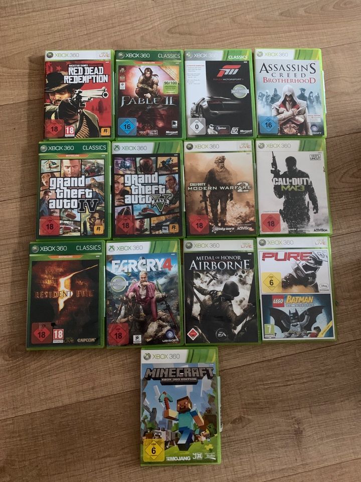 Xbox 360 inkl. Spiele in Gifhorn