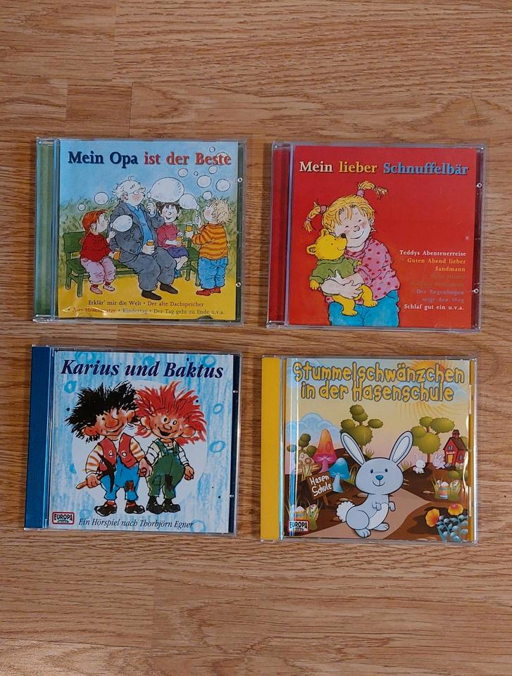 Kinder Hörspiel CD Karius Baktus Hasen Opa Schnuffelbör je 1€ in Leer (Ostfriesland)