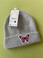 *neu* graue Strickmütze Schmetterling Gr.128-152/ 8-12 J. Baden-Württemberg - Geislingen Vorschau