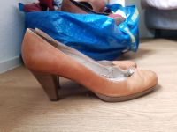 Pumps Echtleder Pesaro 41 High Heels Cognac Absatz business Baden-Württemberg - Freiburg im Breisgau Vorschau