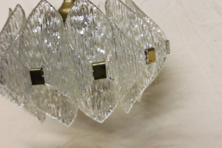 Lampe Leuchte Deckenlampe Design 60iger Jahre Acryl / Glas WZ,SZ, in Eitorf