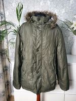 Echt Daunen Jacke Parka grau-olive 54 NEUw XL Brandenburg - Leegebruch Vorschau